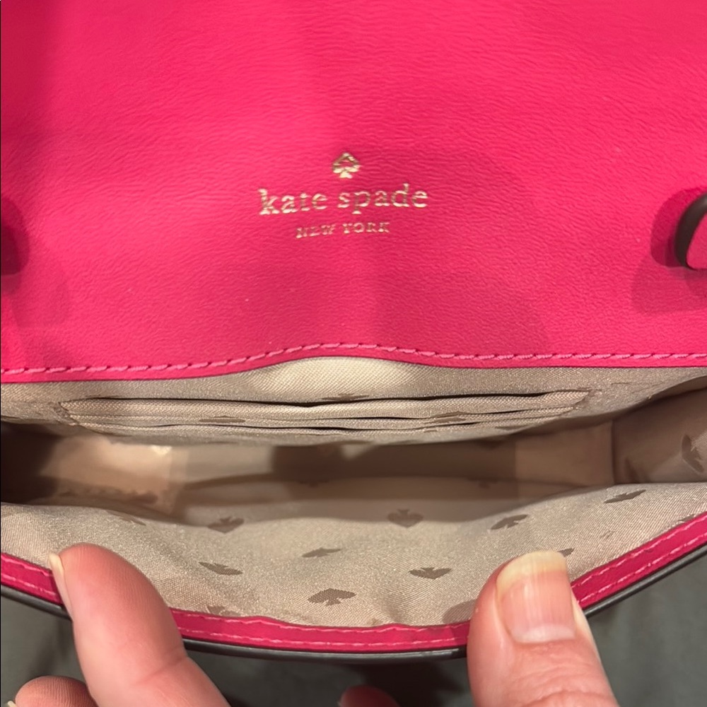Kate Spade Vibrant Pink Crossbody Bag - Picture 3 of 5